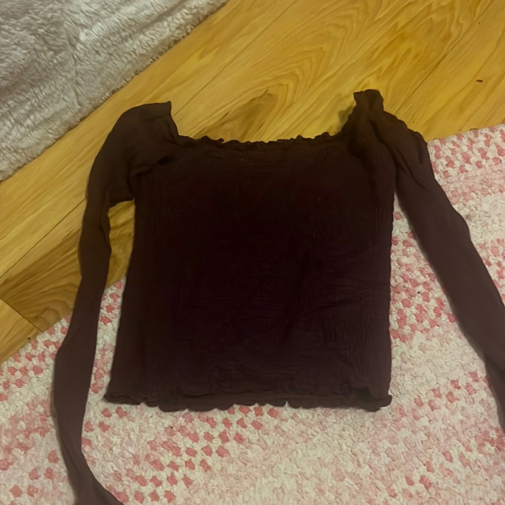 hollister dressy long sleeve shirt